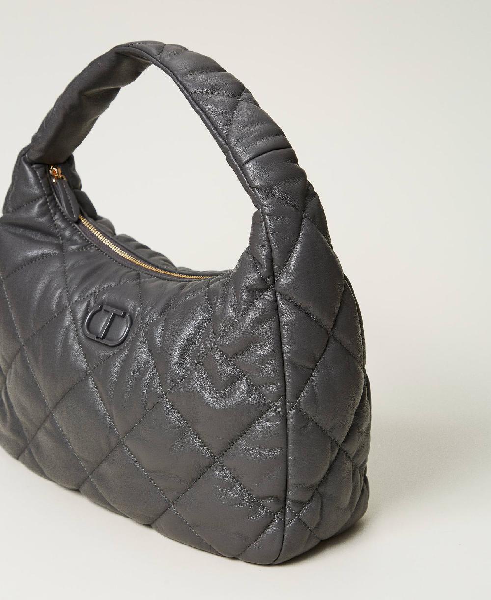 Scee by twin set Borsa hobo grande quilted imbottita Saldi