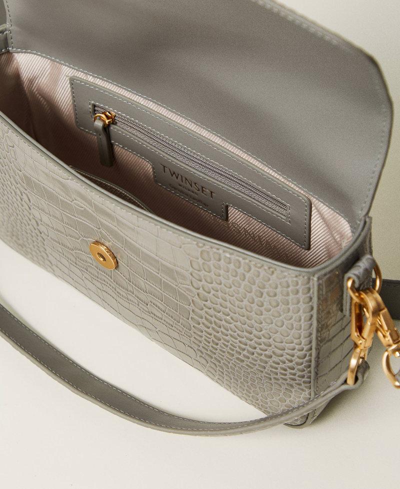 Scee by twin set Borsa a tracolla 'Amie' media a stampa cocco Vendita Calda