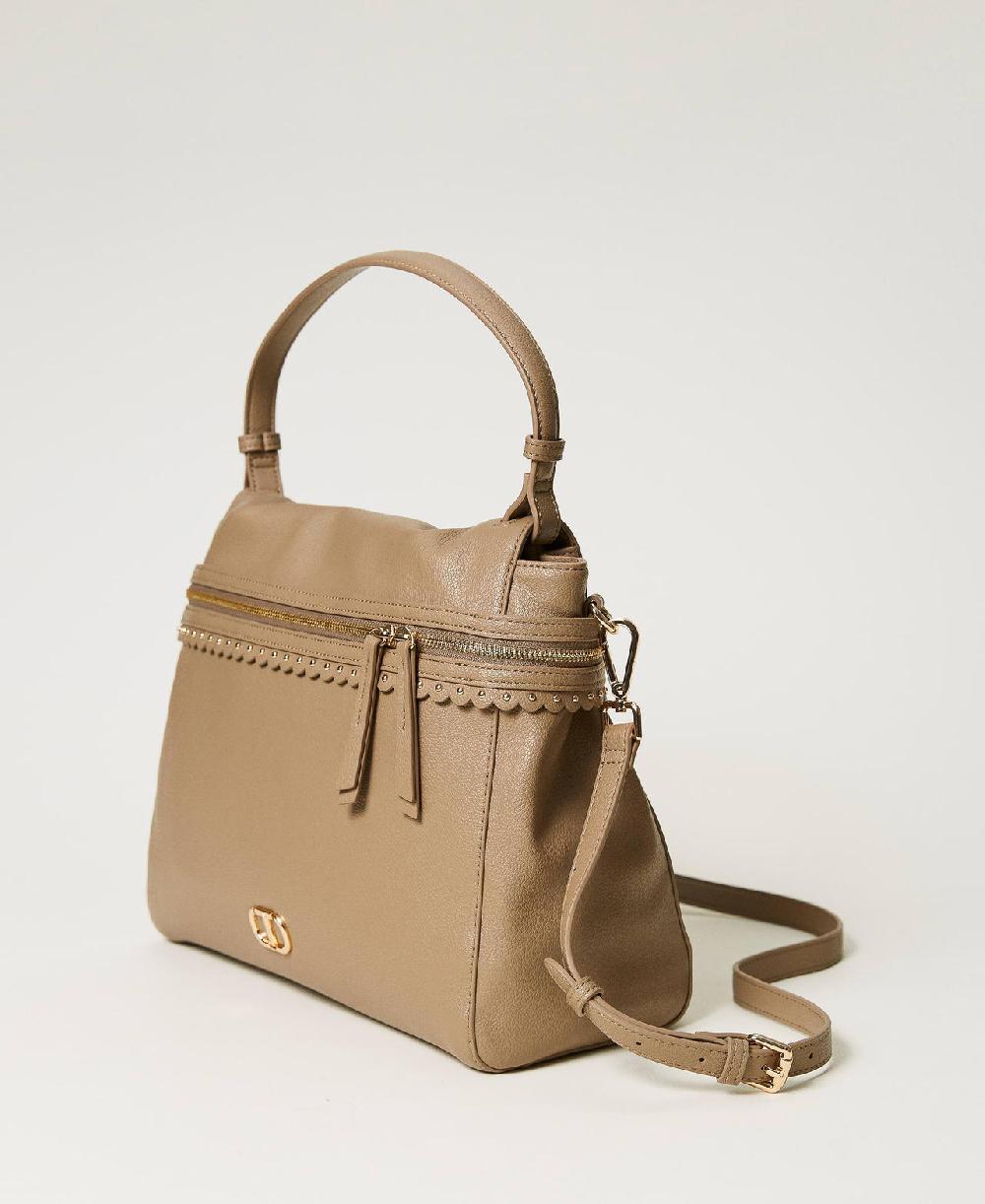Scee by twin set Borsa top handle ‘Cécile’ grande Saldi Di Fabbrica