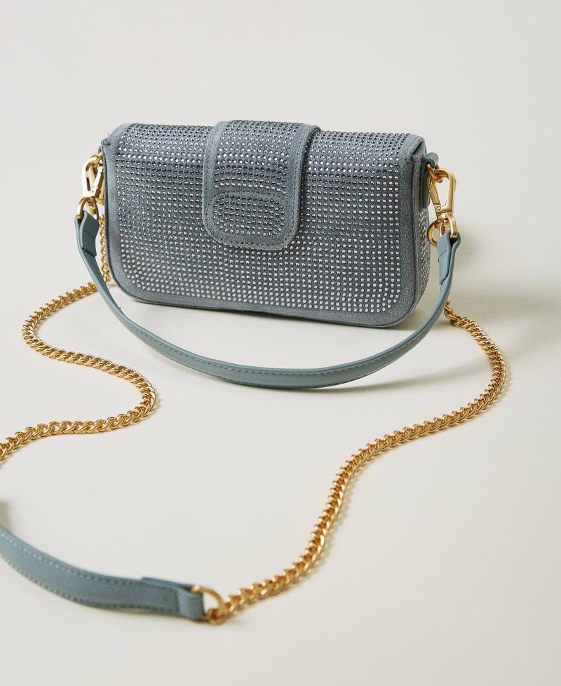 Scee by twin set Borsa a tracolla 'Amie' piccola con strass I Più Venduti