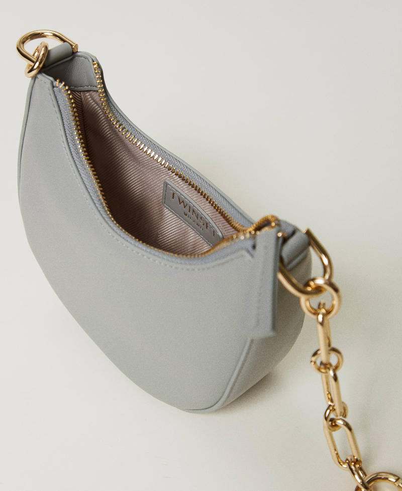 Scee by twin set Borsa ‘Mini Croissant’ con chiusura Oval T Vendite Flash