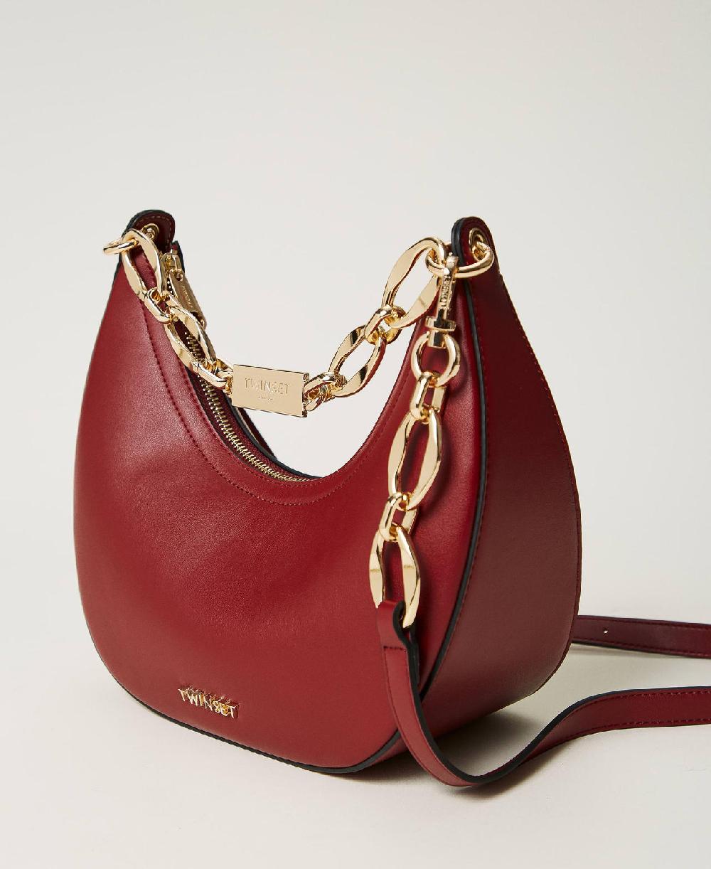 Scee by twin set Borsa a tracolla ‘Miss Twinset’ con catena logo In Saldo