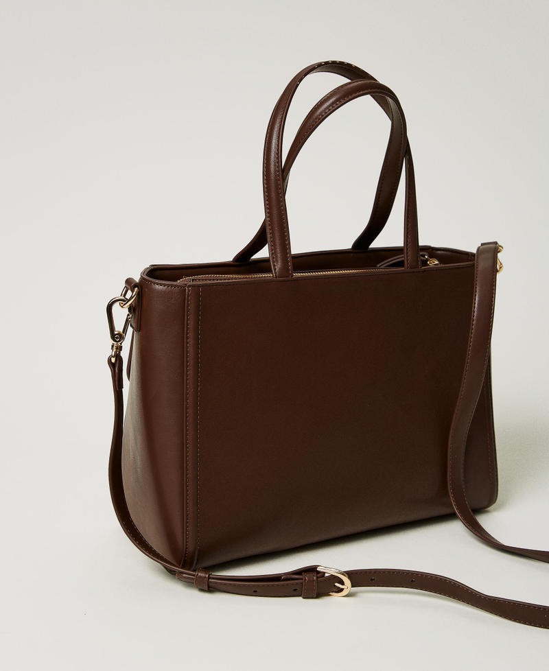 Scee by twin set Borsa shopper ‘Brera’ con apertura Oval T Nuova