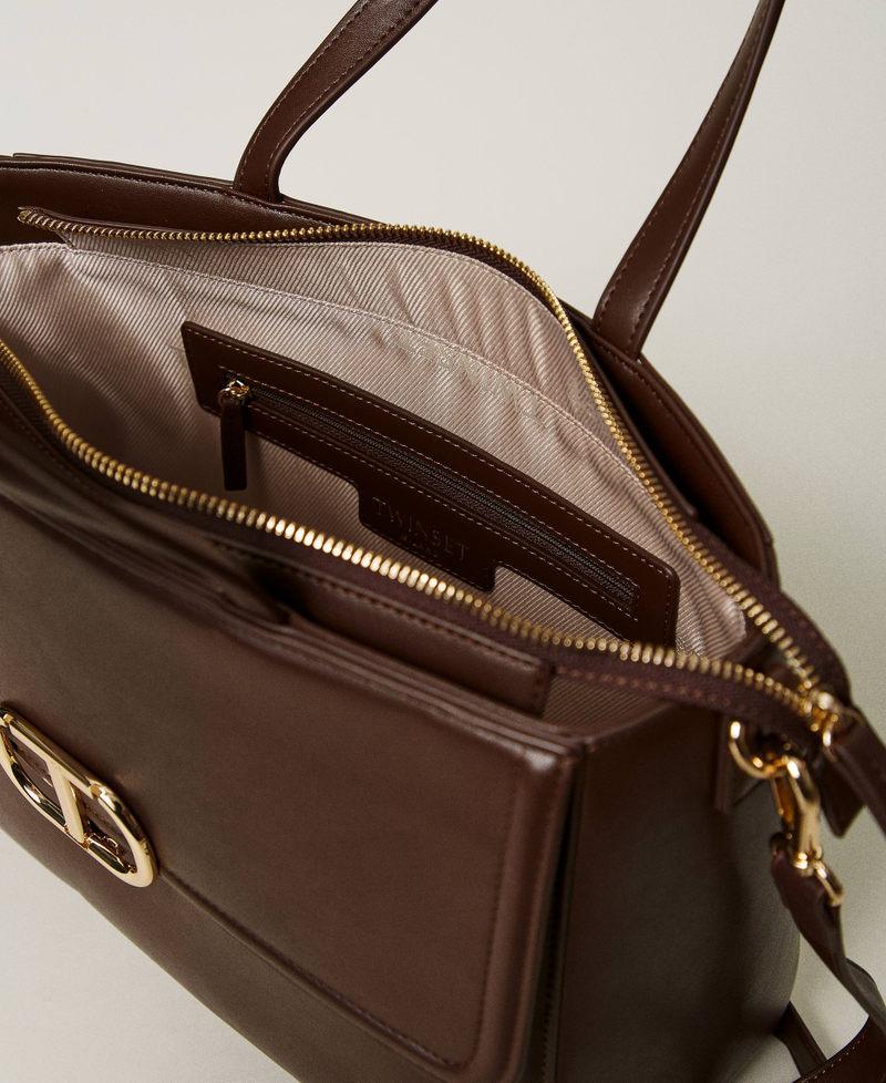 Scee by twin set Borsa shopper ‘Brera’ con apertura Oval T Nuova