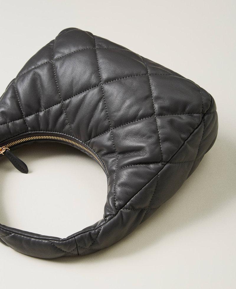 Scee by twin set Borsa hobo media quilted imbottita Italia