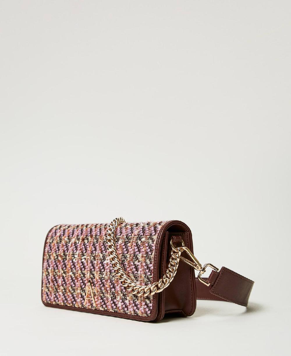 Scee by twin set Borsa a tracolla con bouclé multicolor Prezzo basso