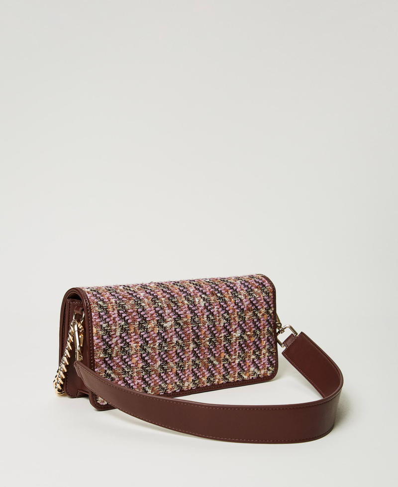 Scee by twin set Borsa a tracolla con bouclé multicolor Prezzo basso
