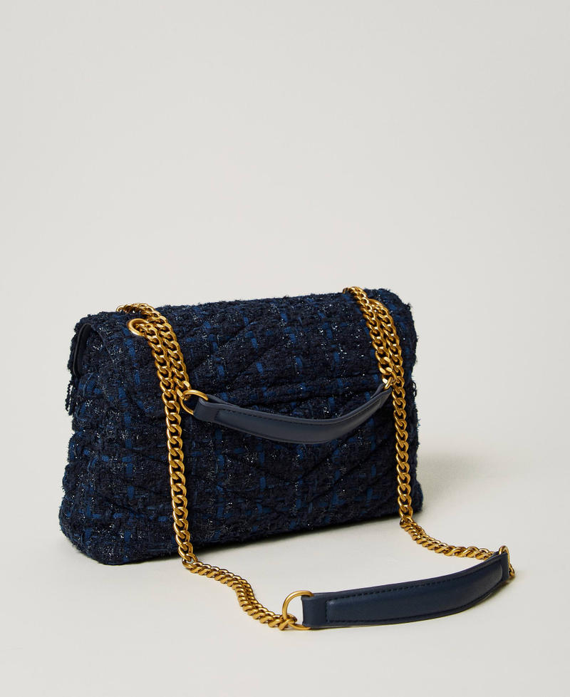 Scee by twin set Borsa a tracolla 'Dreamy' media in tweed Super Saving Price