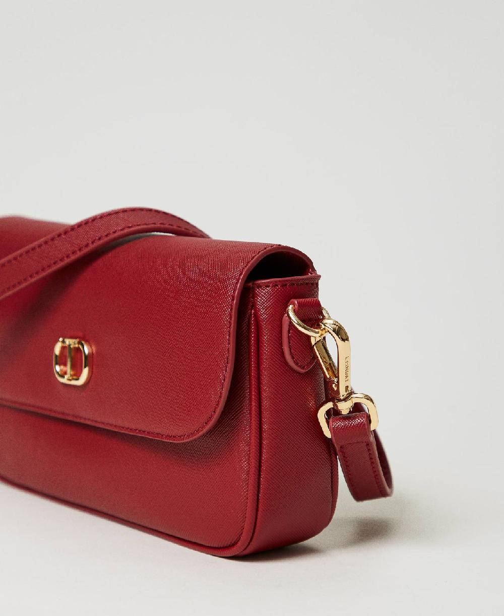 Scee by twin set Mini borsa a spalla con Oval T Pezzi Unici