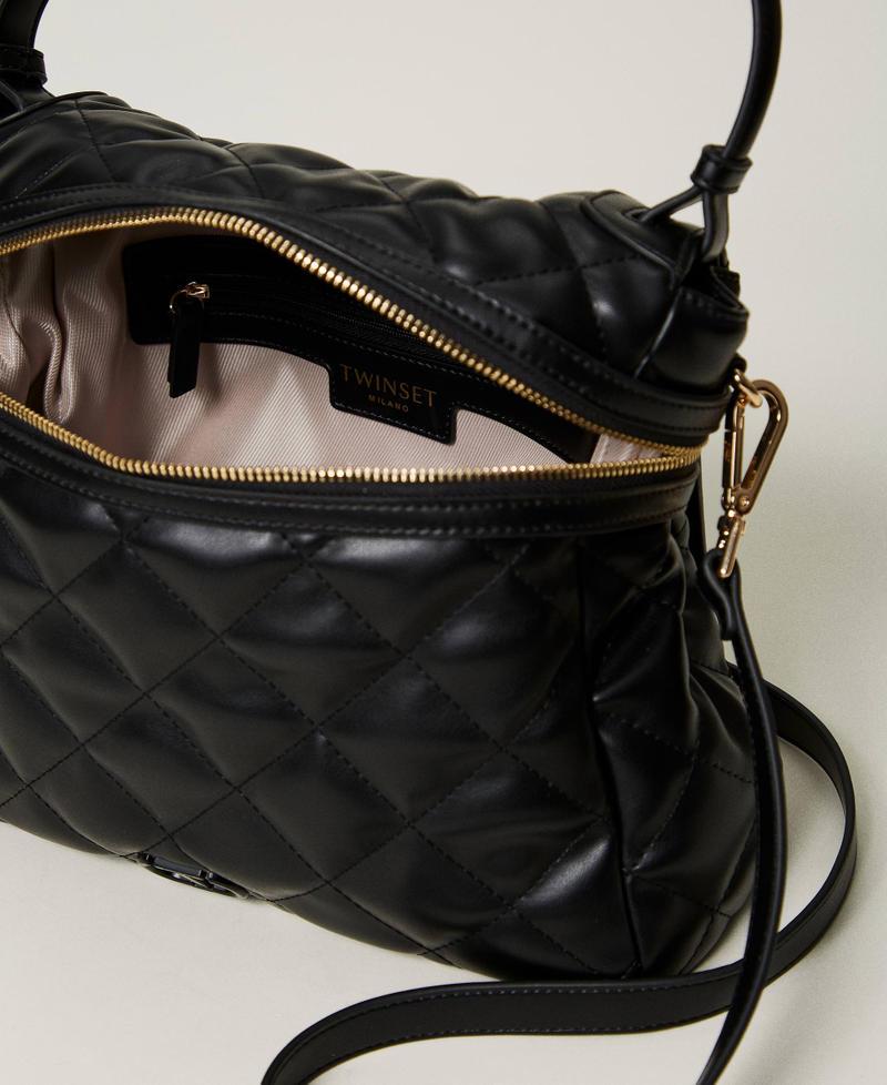 Scee by twin set Borsa top handle ‘Cécile’ grande trapuntata Shopping Online