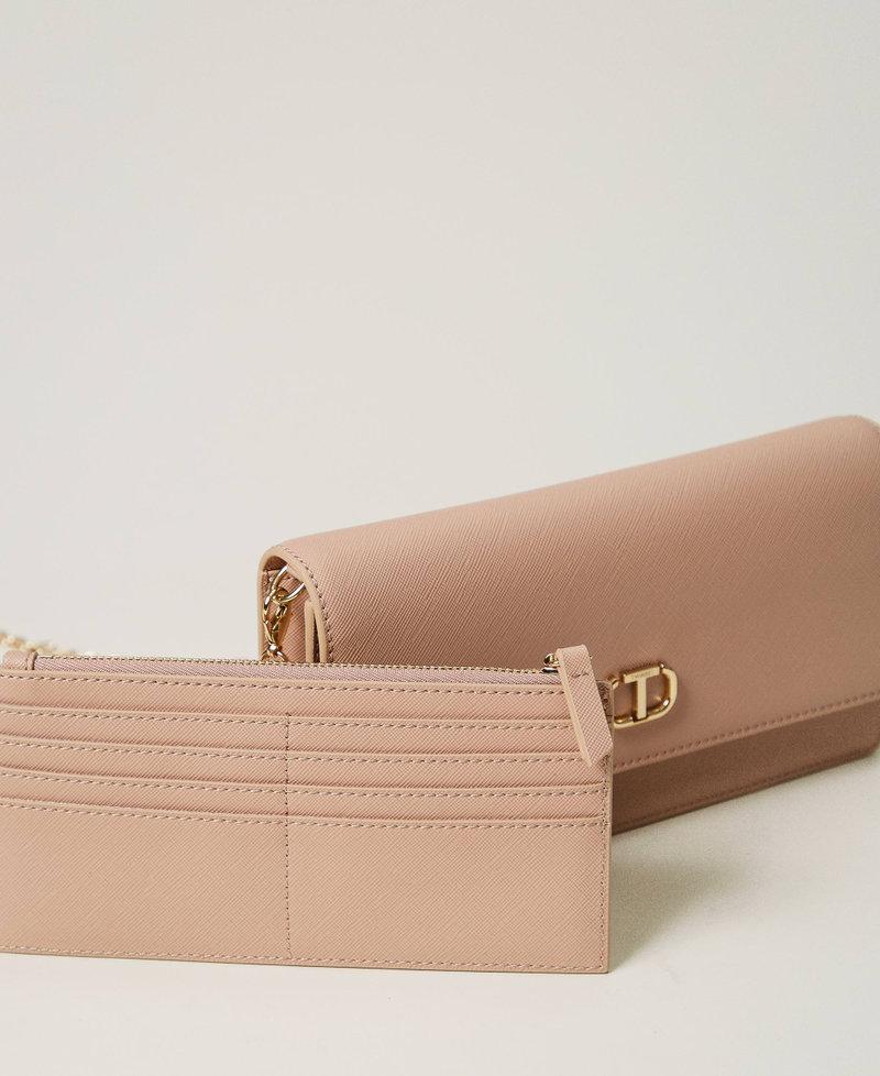 Scee by twin set Mini borsa a tracolla con Oval T Affare Del Giorno