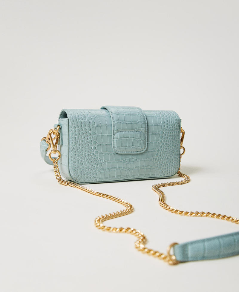 Scee by twin set Borsa a tracolla 'Amie' piccola a stampa cocco Sottocosto
