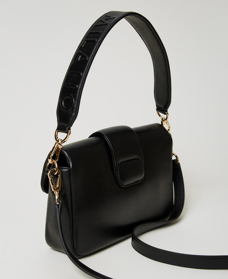 Scee by twin set Borsa a tracolla 'Amie' media in nappa Solo un giorno rimasto