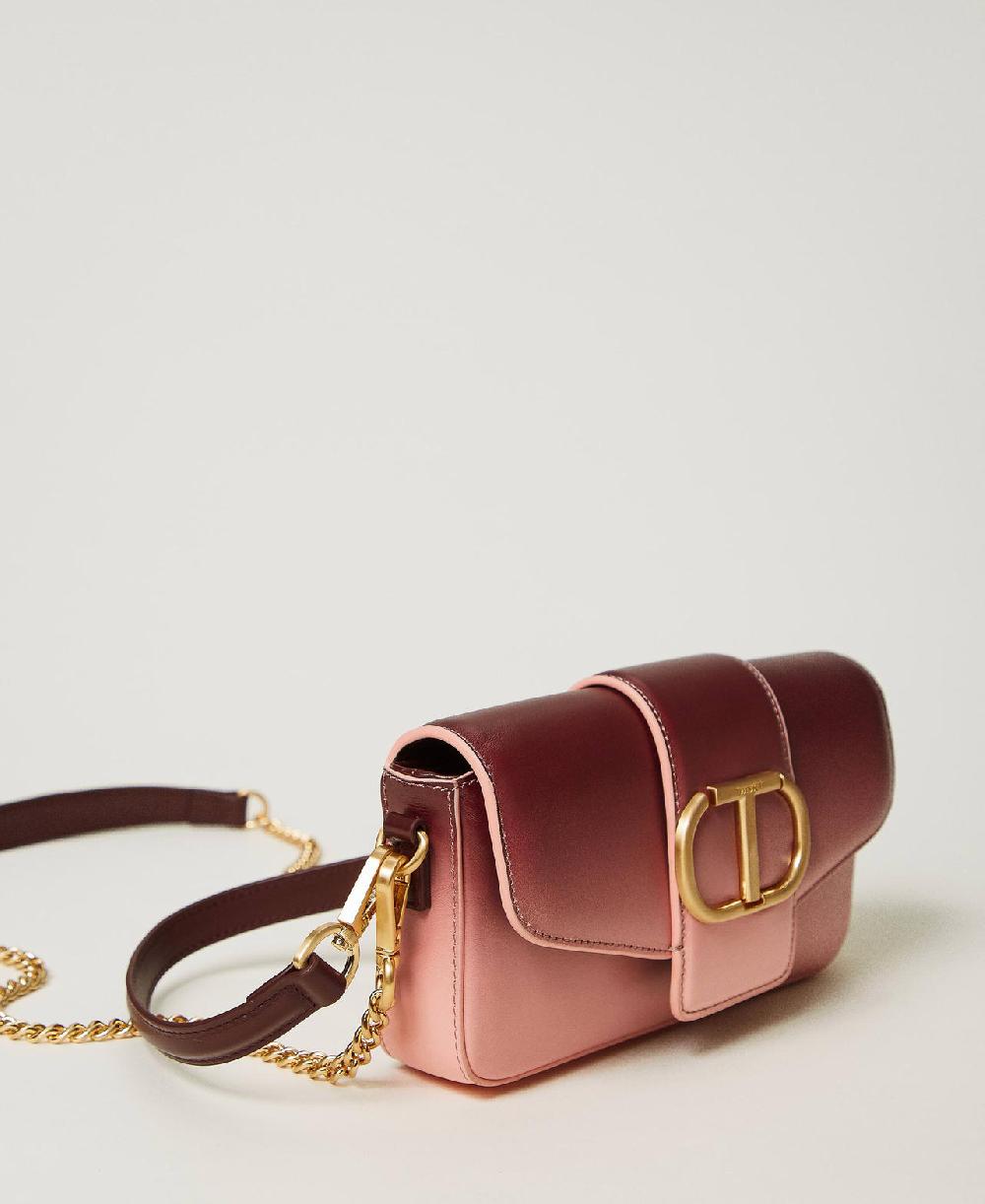 Scee by twin set Borsa a tracolla 'Amie' piccola in pelle sfumata Saldi