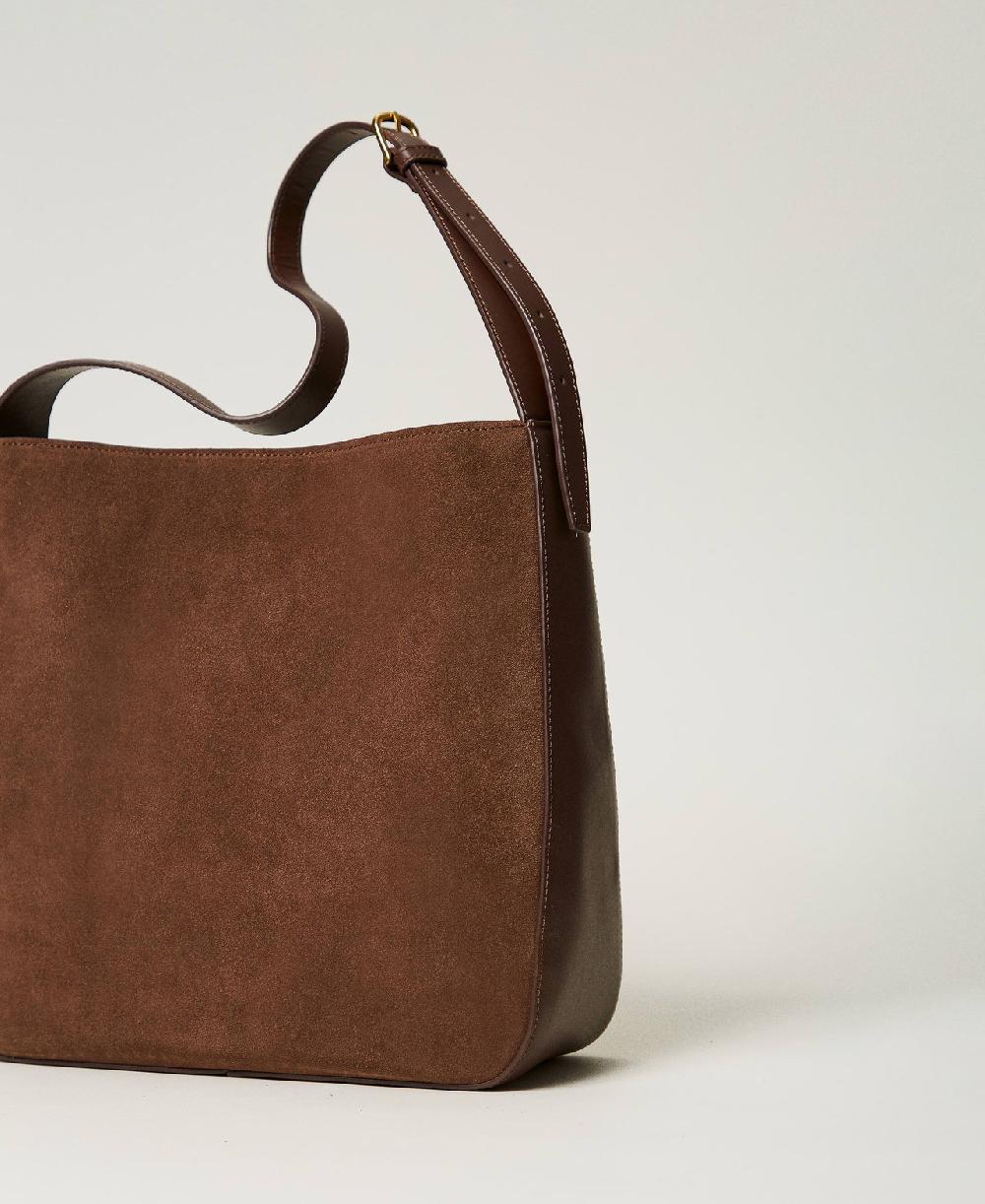 Scee by twin set Borsa hobo ‘Chelsea’ in pelle Offerte