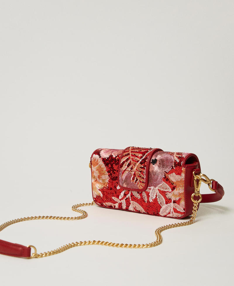 Scee by twin set Borsa a tracolla 'Amie' piccola con ricamo Vendita Calda