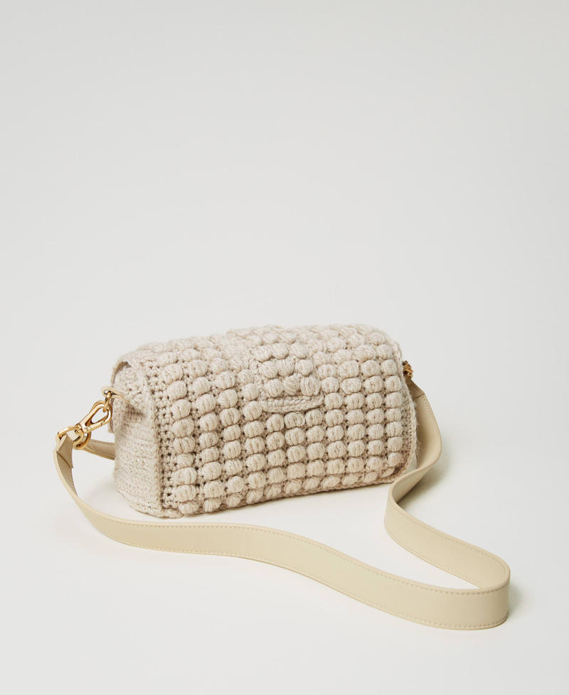 Scee by twin set Borsa a tracolla 'Amie' media in tricot In Saldo