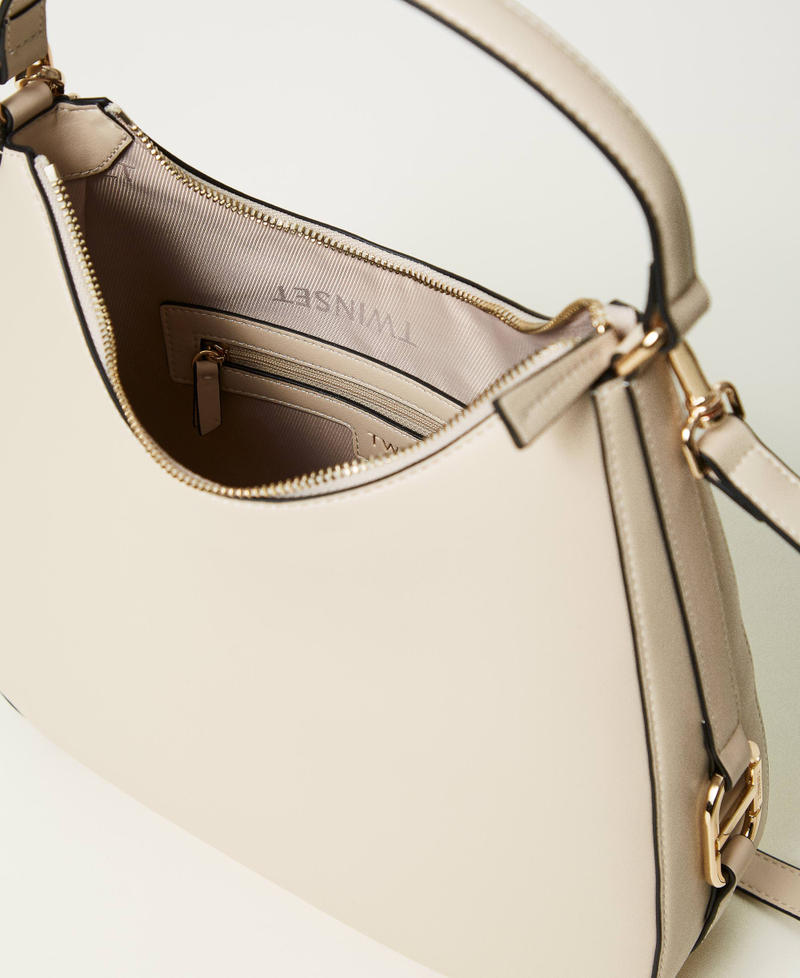 Scee by twin set Borsa hobo con fibbia Oval T 2025