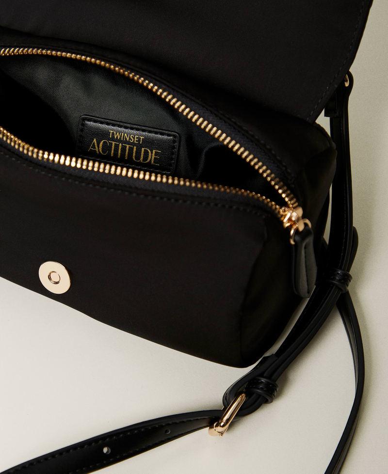 Scee by twin set Borsa a tracolla con maxi fiore Italy