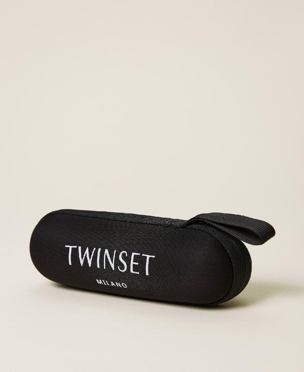 Scee by twin set Ombrello stampato con logo Italia