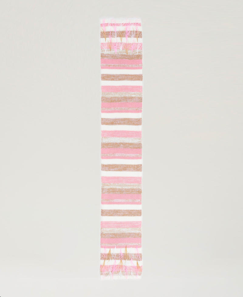 Scee by twin set Sciarpa jacquard con piume Vendita
