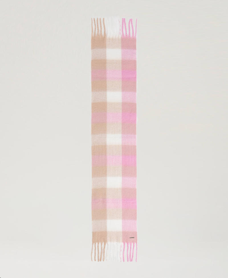 Scee by twin set Stola in panno jacquard Presa