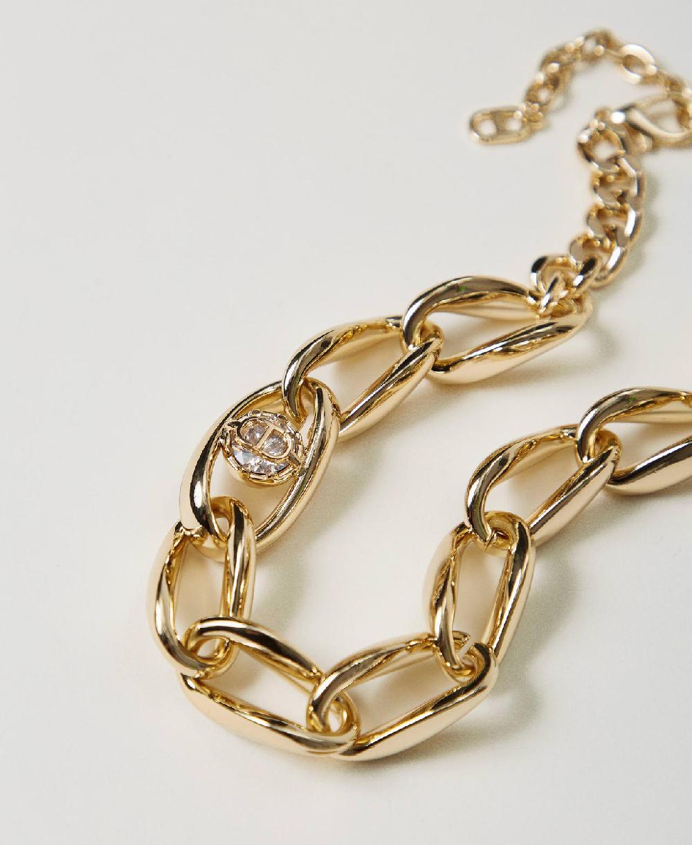 Scee by twin set Collana girocollo a catena Nuova