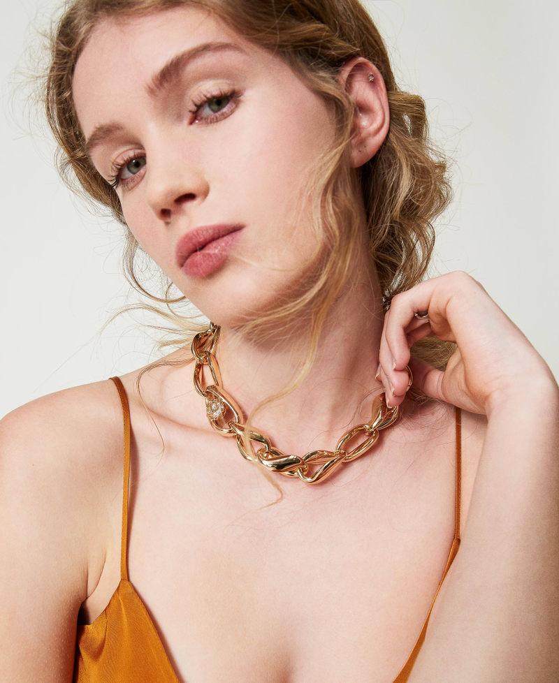 Scee by twin set Collana girocollo a catena Nuova