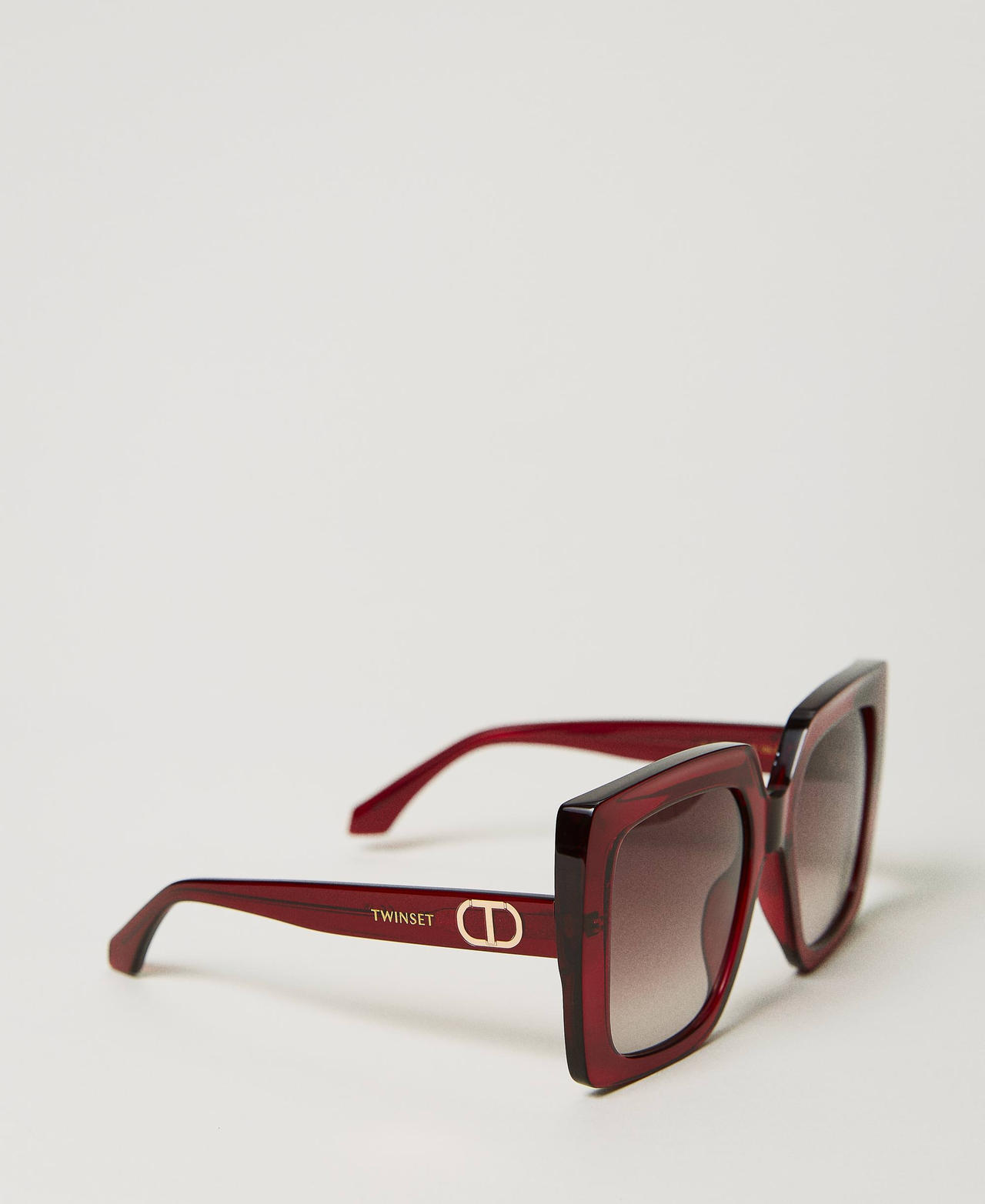 Scee by twin set Occhiali da sole squadrati oversize Offerta Pasqua