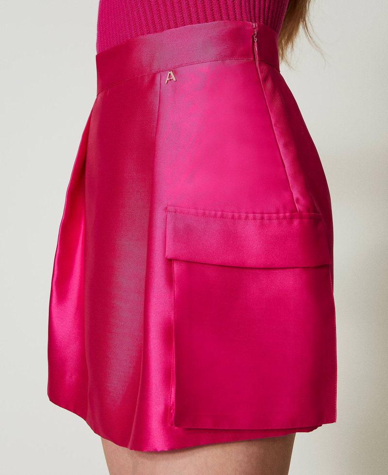 Scee by twin set Minigonna in twill mikado Outlet