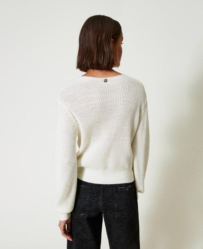 Scee by twin set Maglia con ricami fatti a mano Hotsell