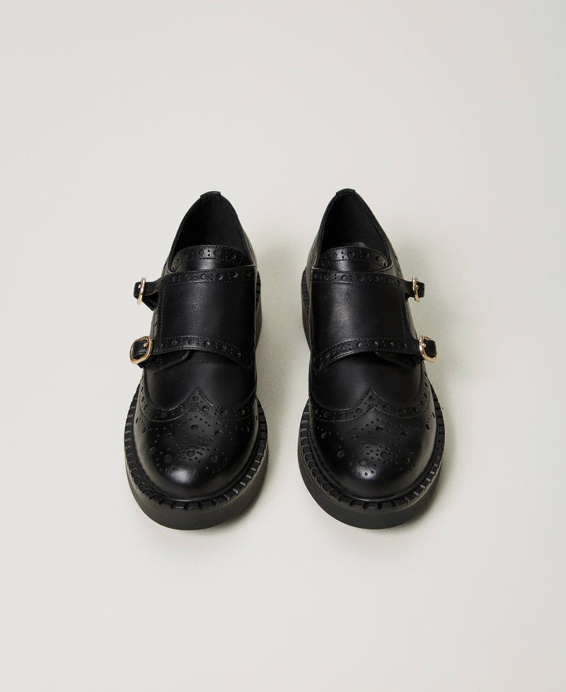 Scee by twin set Scarpe in pelle con cinturini Spedizione Gratuita