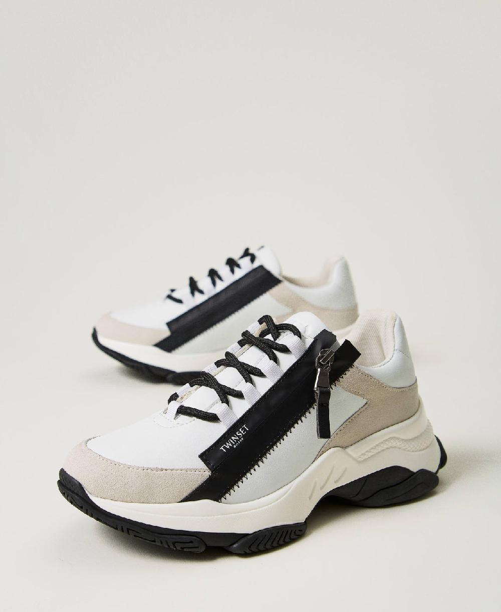 Scee by twin set Sneakers running con zip Officina
