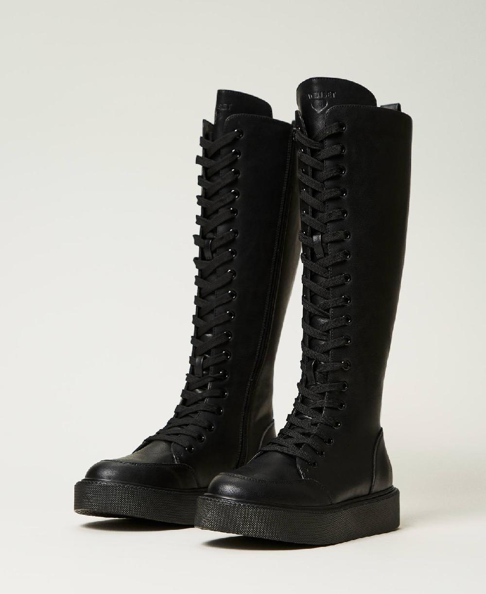 Scee by twin set Sneakers alte stringate Consegna Veloce