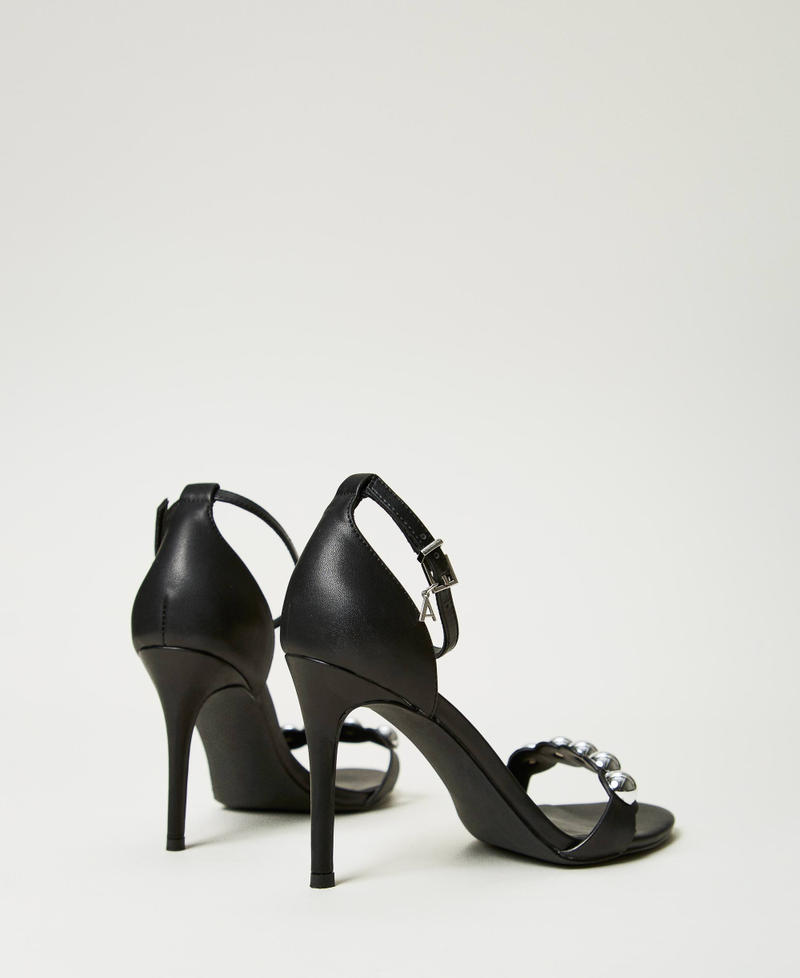 Scee by twin set Sandali con borchie Sottocosto