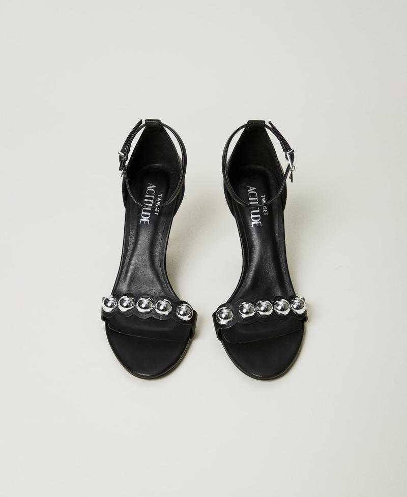 Scee by twin set Sandali con borchie Sottocosto