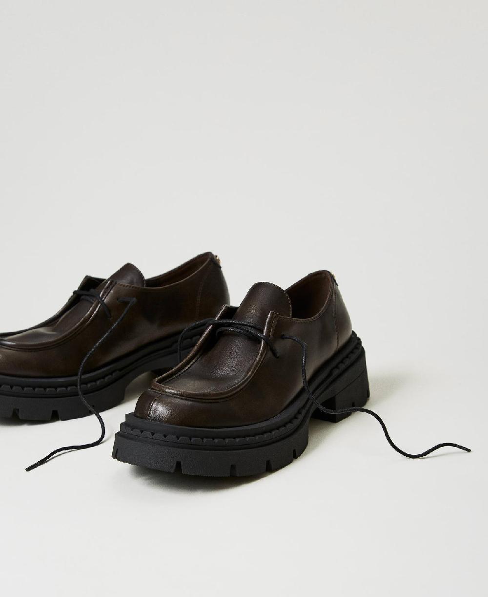 Scee by twin set Scarpe stringate con Oval T Novità