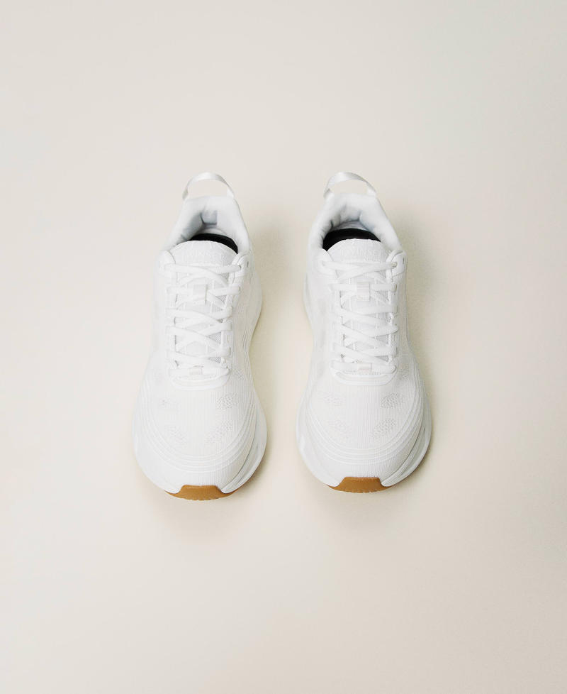 Scee by twin set Sneakers Fessura a righe con logo Presa