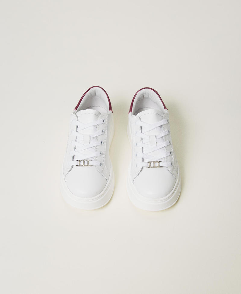 Scee by twin set Sneakers in pelle con logo I Più Venduti