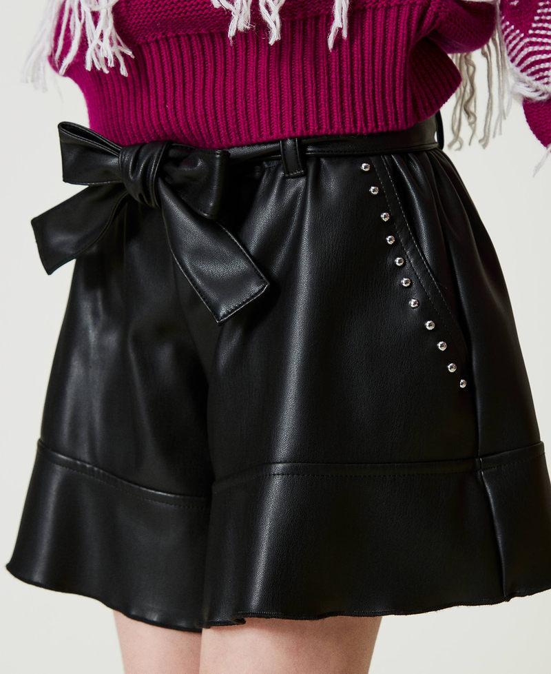 Scee by twin set Shorts flare con borchie In Saldo