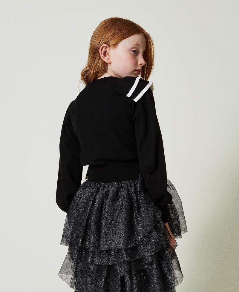Scee by twin set Maglia regular con doppia balza Promozione