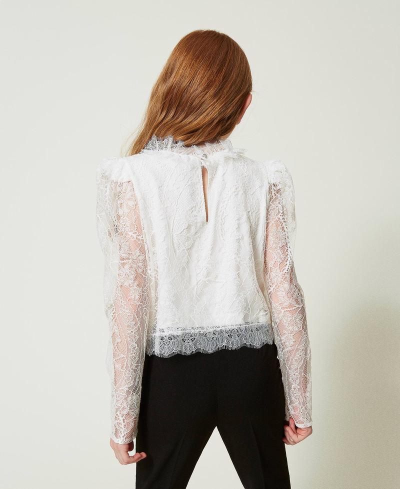 Scee by twin set Blusa in pizzo Valenciennes Affare Del Giorno