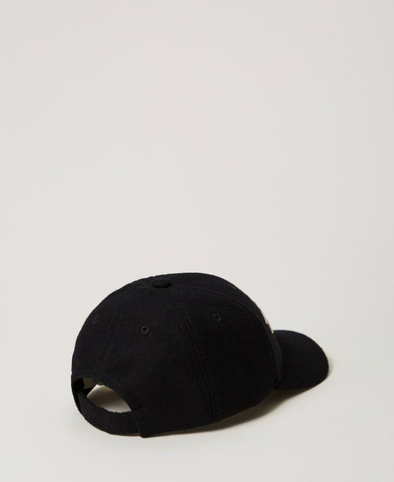 Scee by twin set Cappello da baseball in panno con logo Convenienza