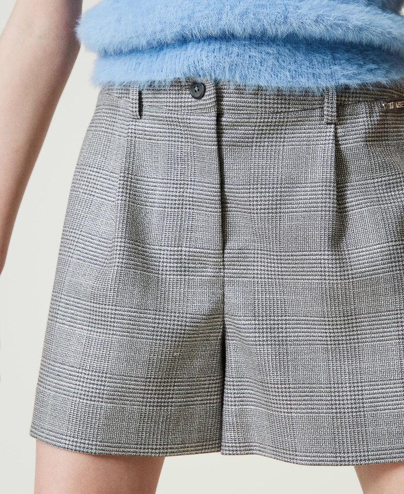 Scee by twin set Shorts in principe di Galles Offerta