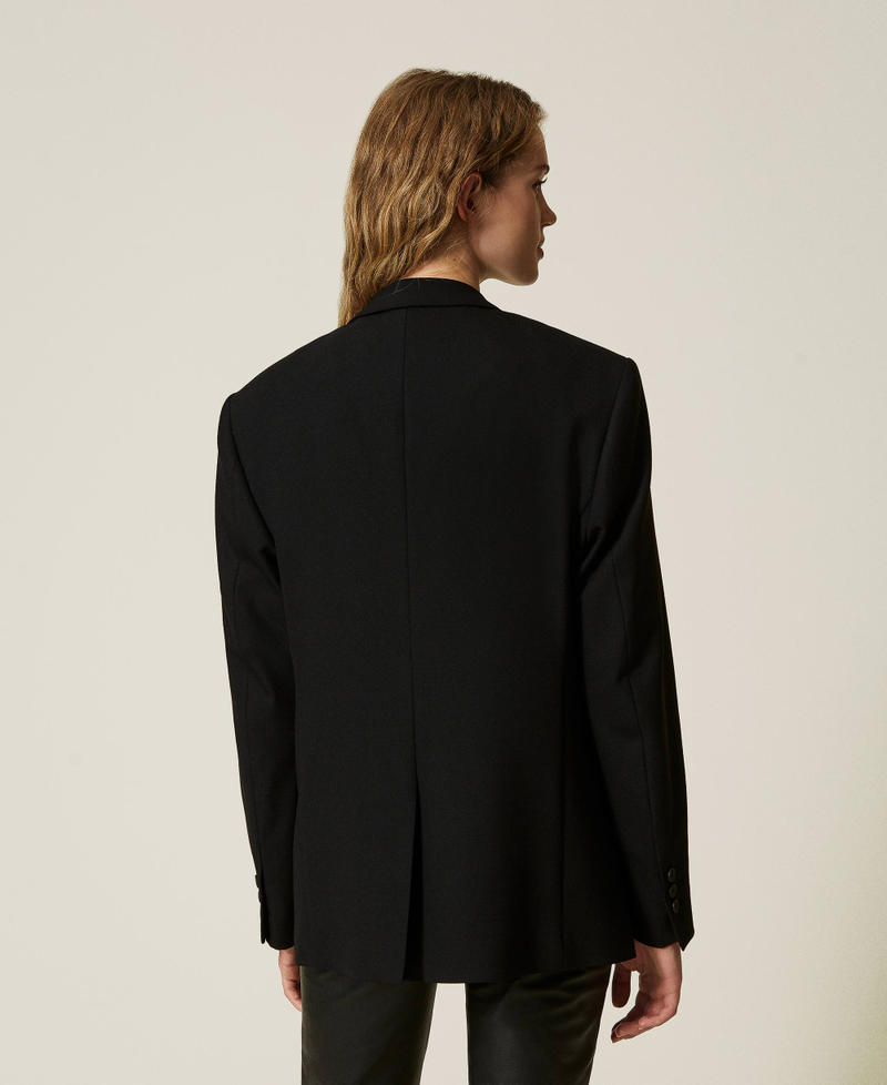 Scee by twin set Giacca blazer sartoriale in serge misto lana 2025