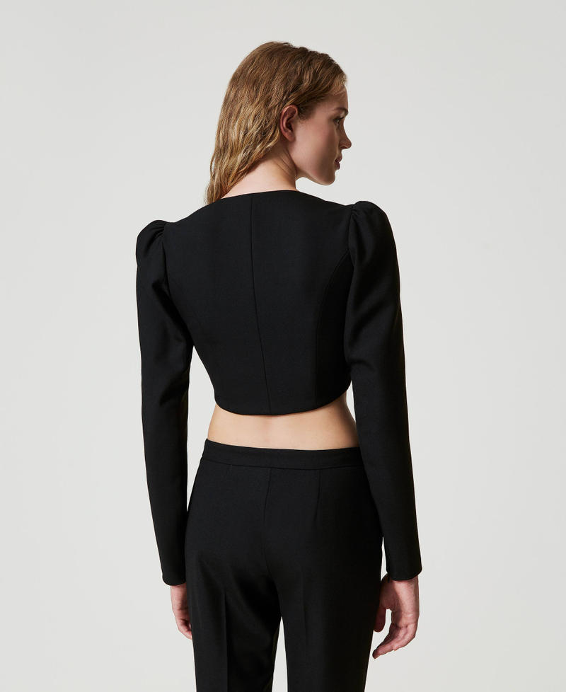 Scee by twin set Top bustier con ricamo Offerte