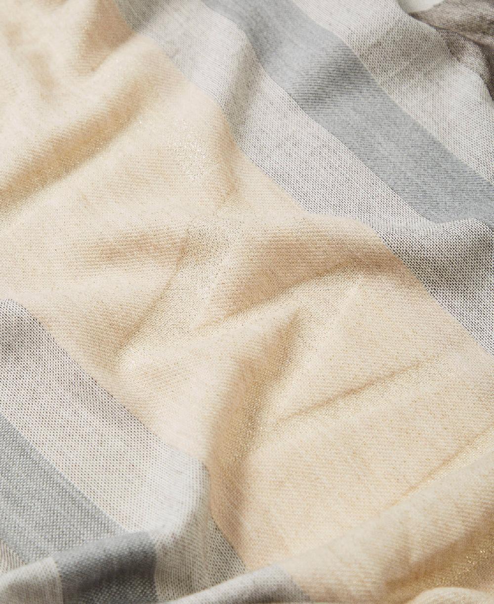 Scee by twin set Stola jacquard con Oval T Pezzi Unici