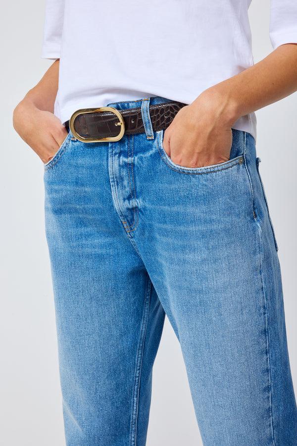 Semicouture Jeans coral | semicouture Italy