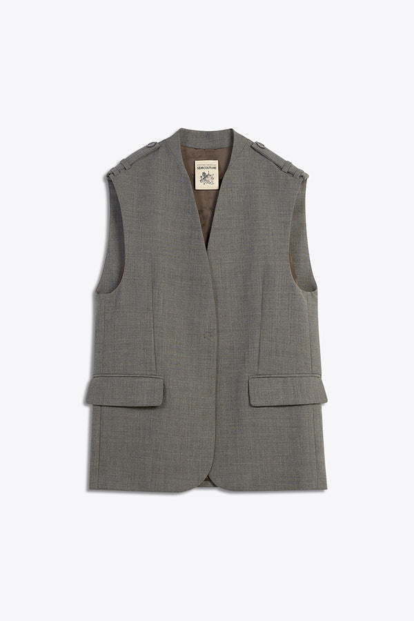 Semicouture Gilet maybelle | semicouture Prezzo Ridotto