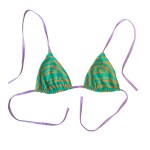 Sort of looser Eco-Triangolo_Zebra Turquoise Hotsell
